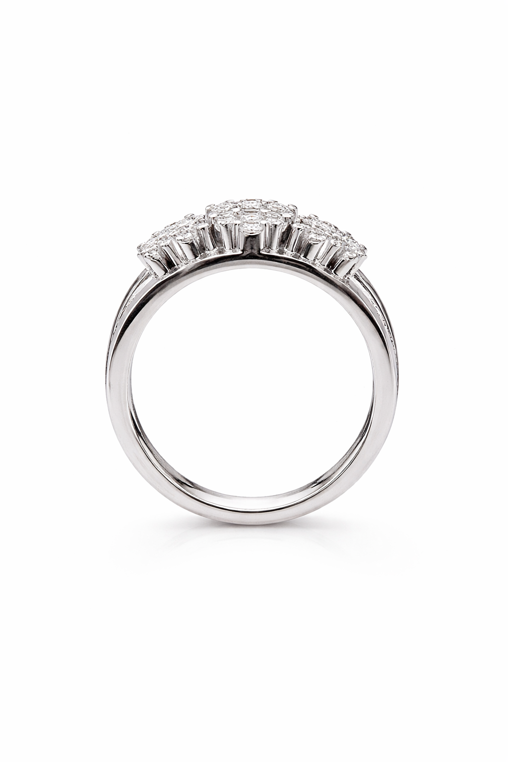 The Capri Cluster Diamond Ring