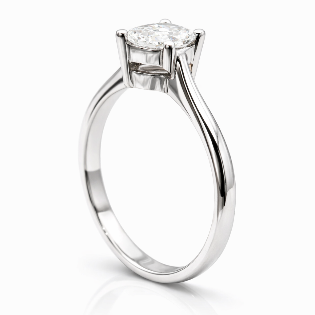 1.10 CT Pear Lab ~ The Classic Setting