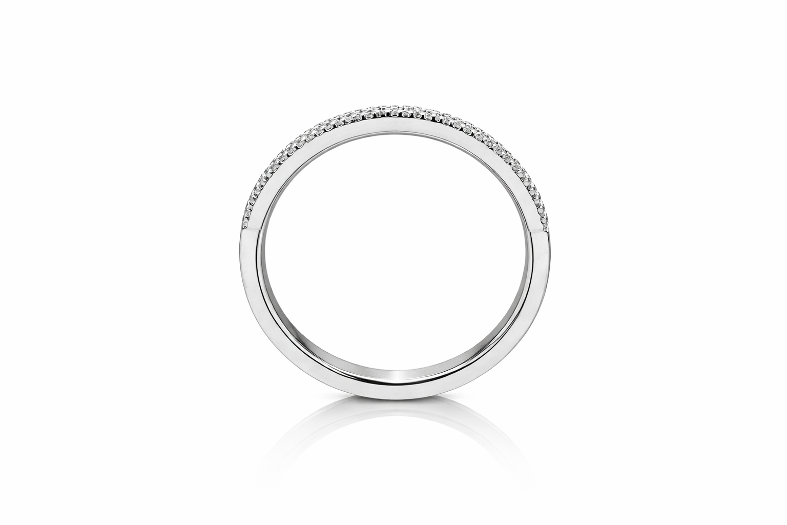 Luxe Illusion Diamond Band Ring