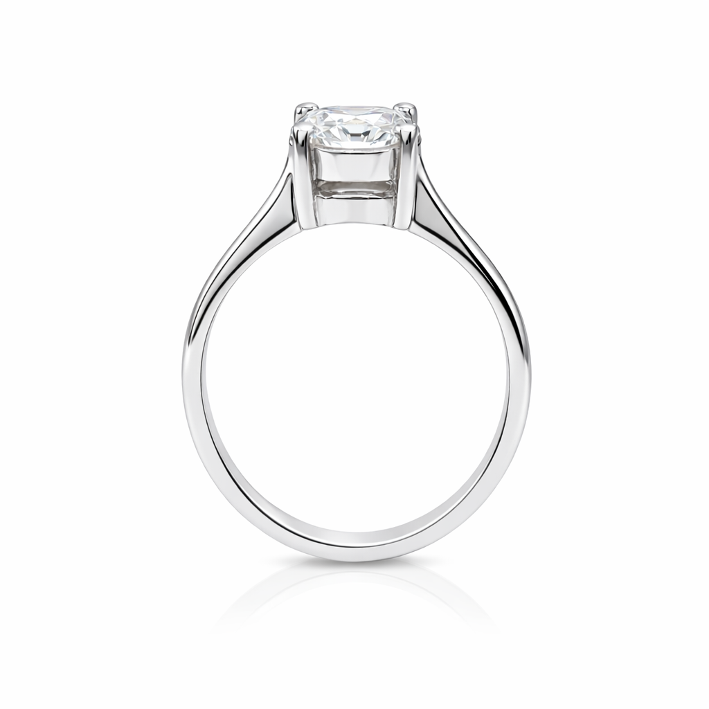 2.50 CT Round Lab ~ The Classic Setting