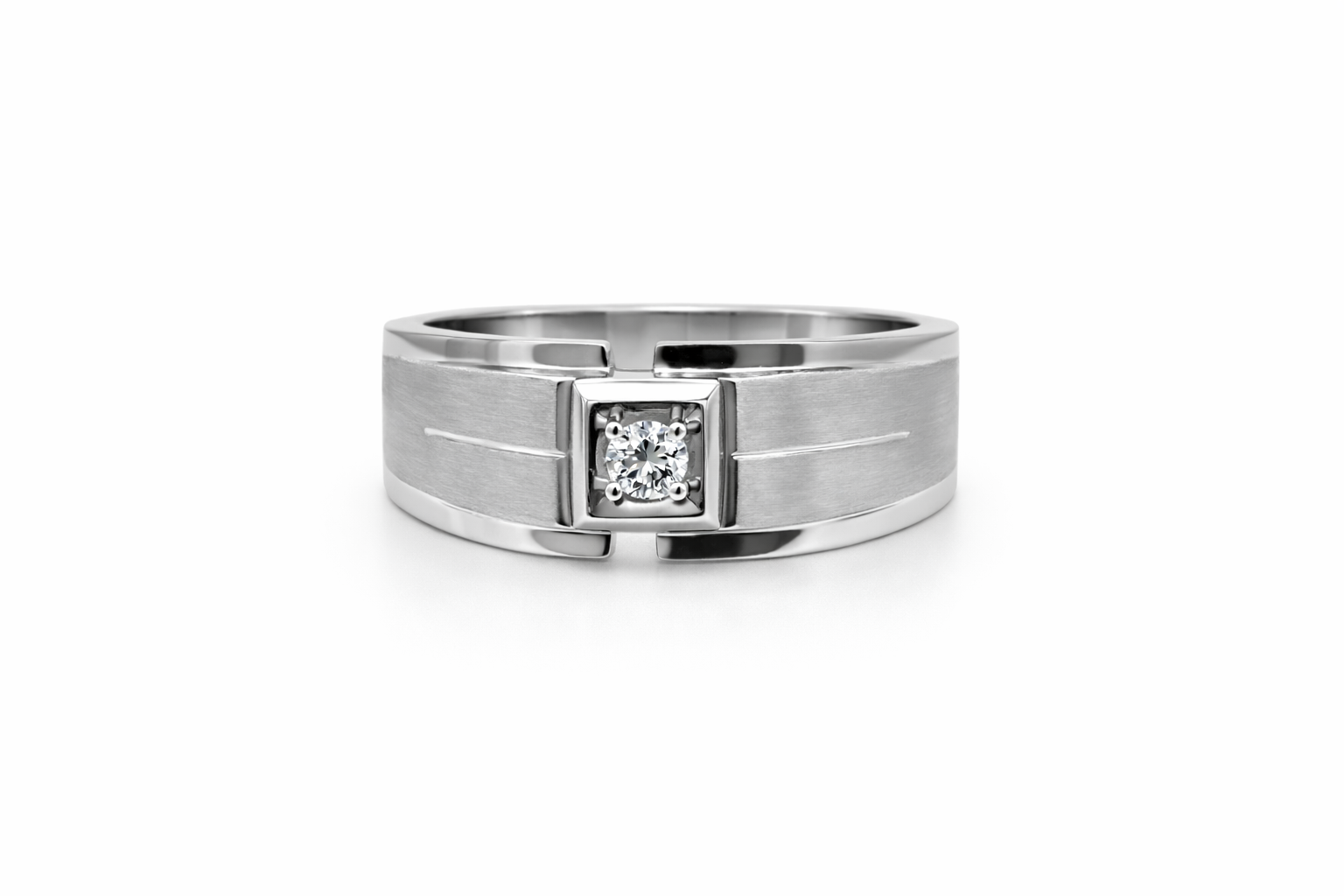 The Atlas Solitaire Diamond Ring
