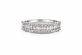 Eternelle Baguette Diamond Band Ring