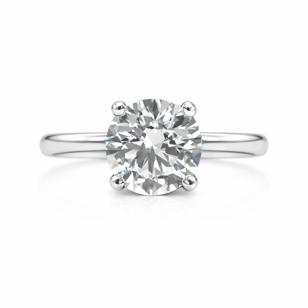 3.13 CT Round Lab ~ The Classic Setting