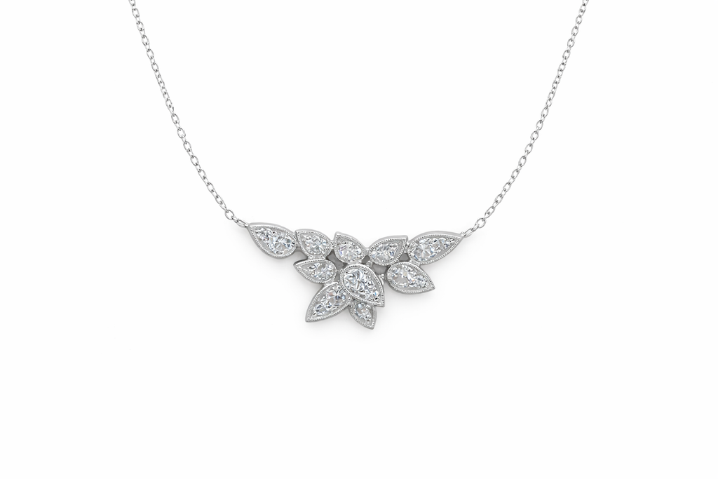 Diamond Bloom Necklace