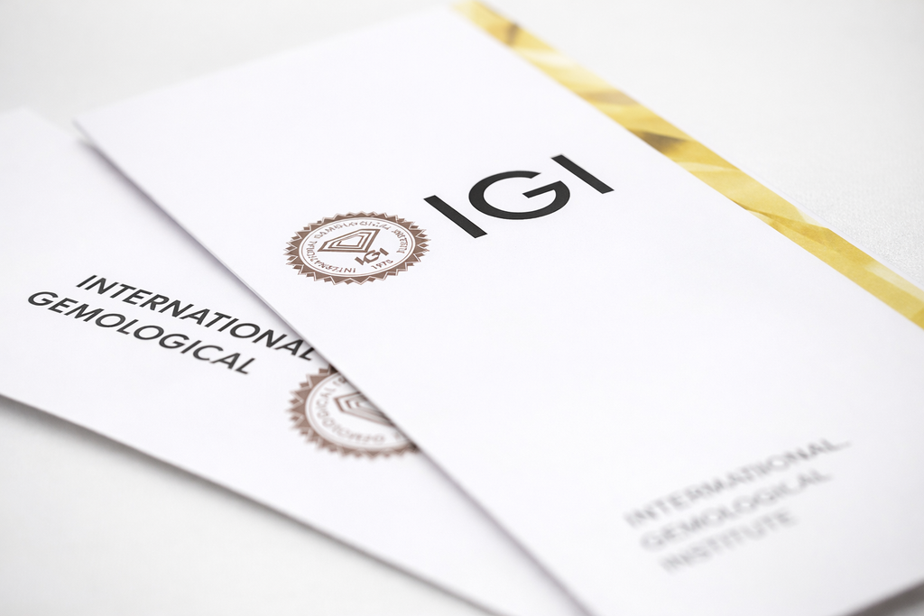 1.51 CT Pink Emerald Lab ~ The Classic Setting