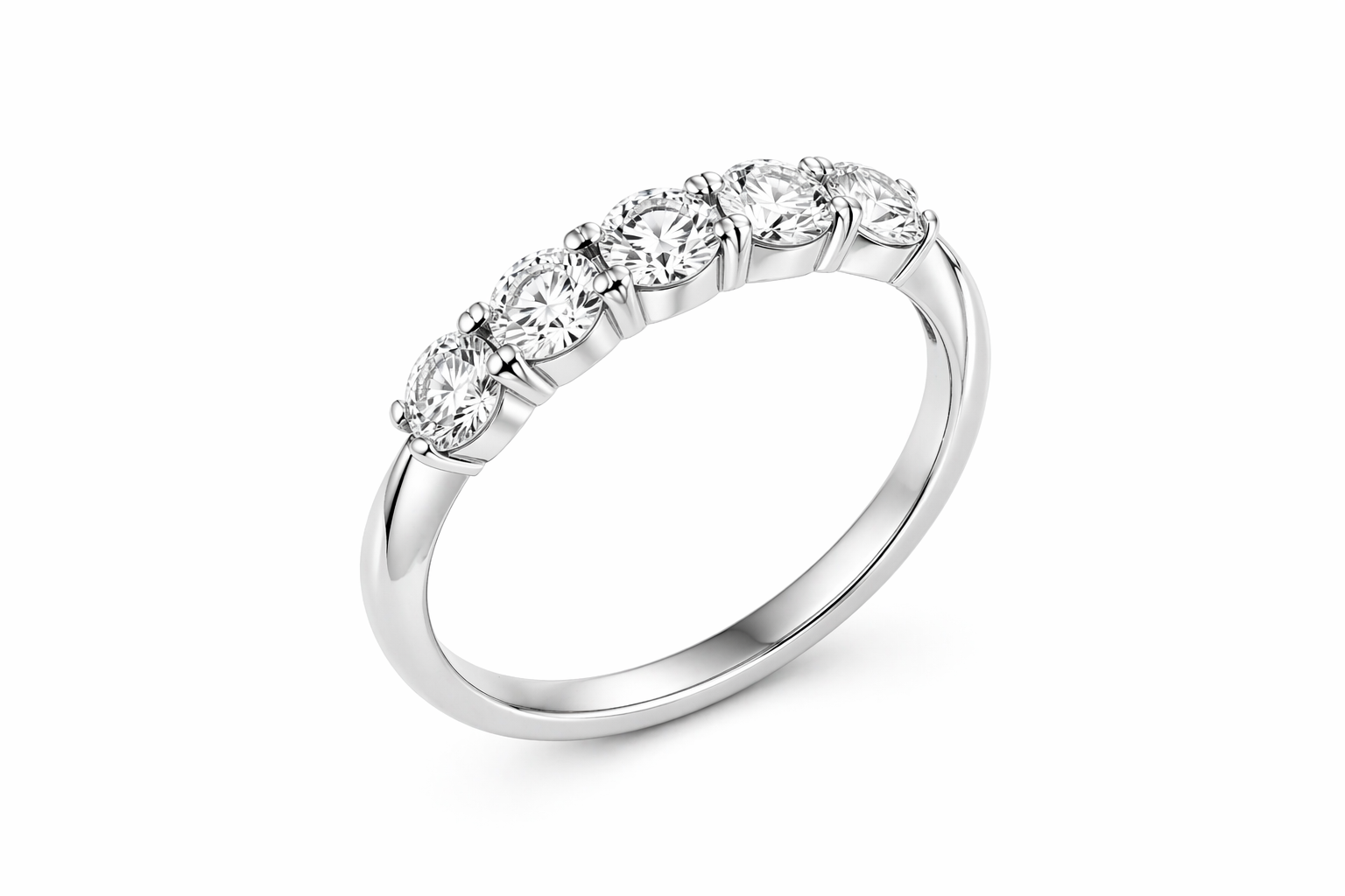 Seven-Stone Diamond Anniversary Ring