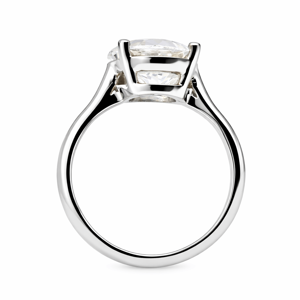 5.04 CT Round Lab ~ The Classic Setting