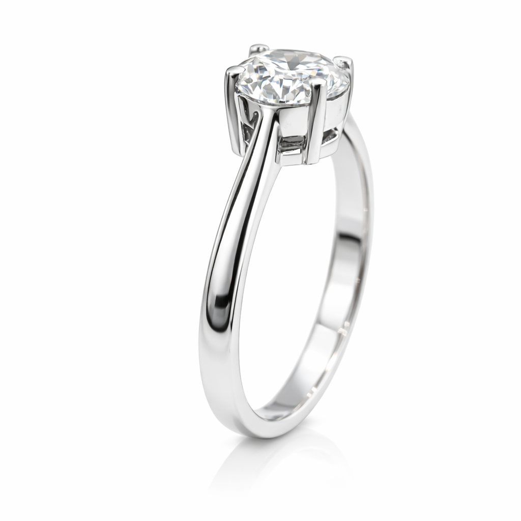 2.50 CT Round Lab ~ The Classic Setting