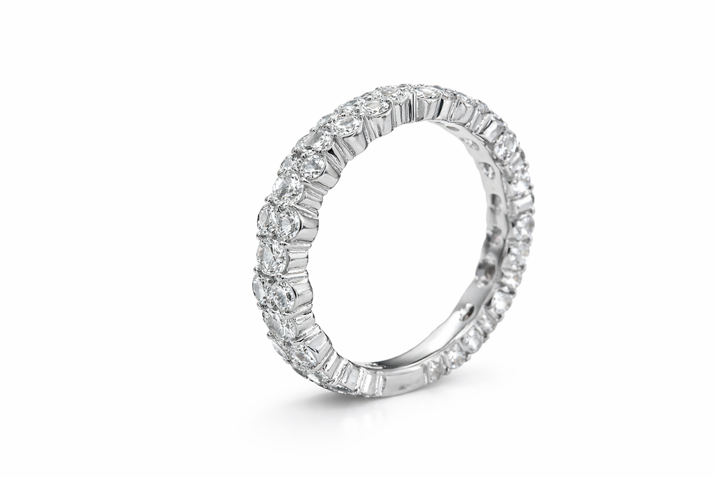Eterna Blossom Diamond Band Ring