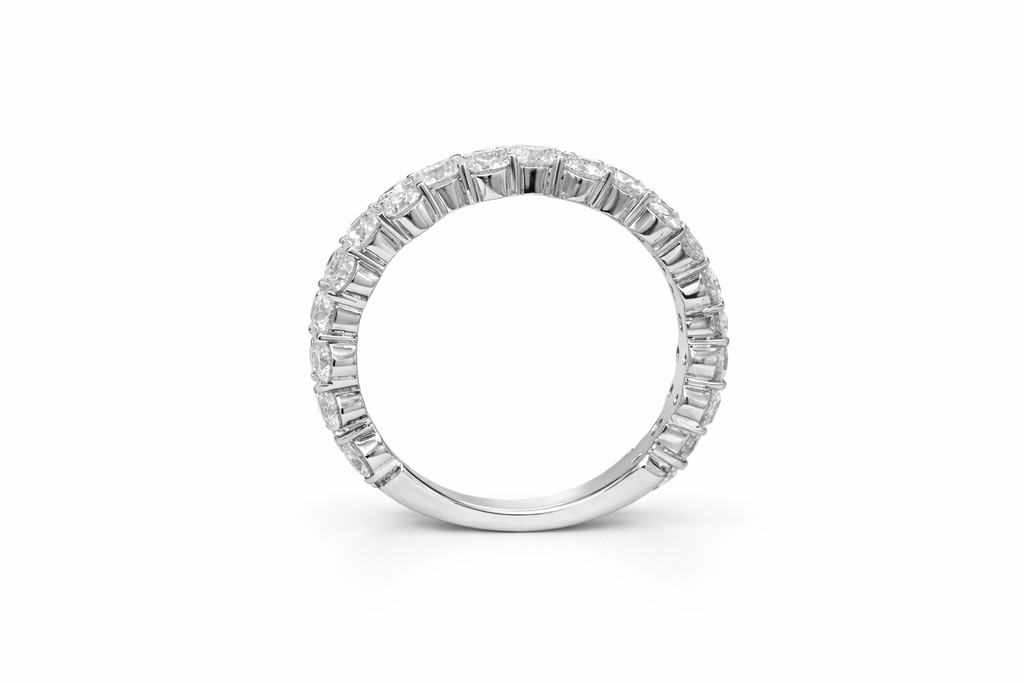 Eterna Blossom Diamond Band Ring