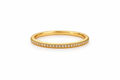 18K Yellow Gold Diamond Eternity Band