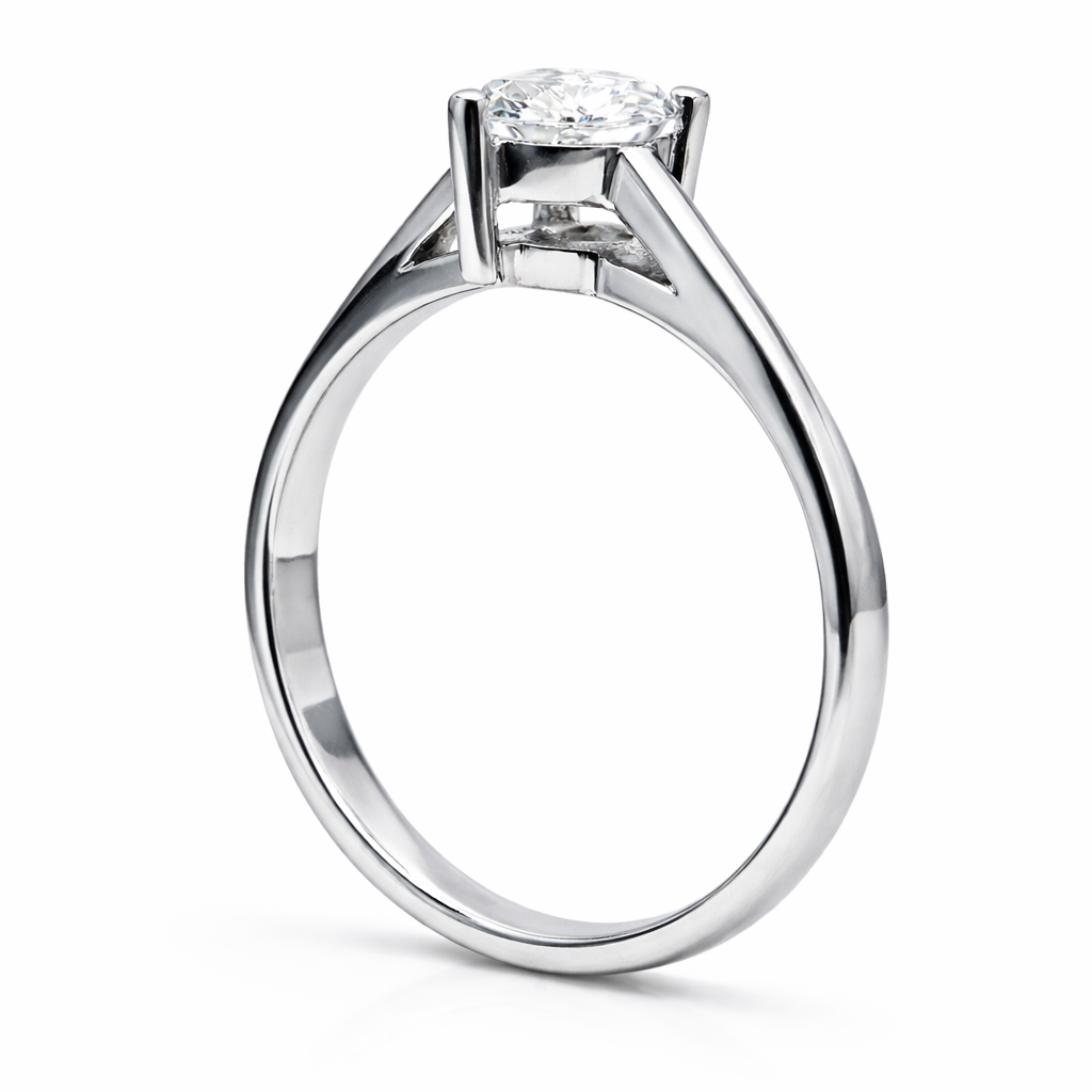 1.24 CT Marquise Lab ~ The Classic Setting