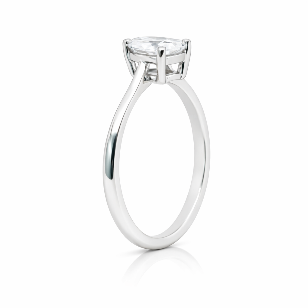 2.00 CT Pear Lab ~ The Classic Setting