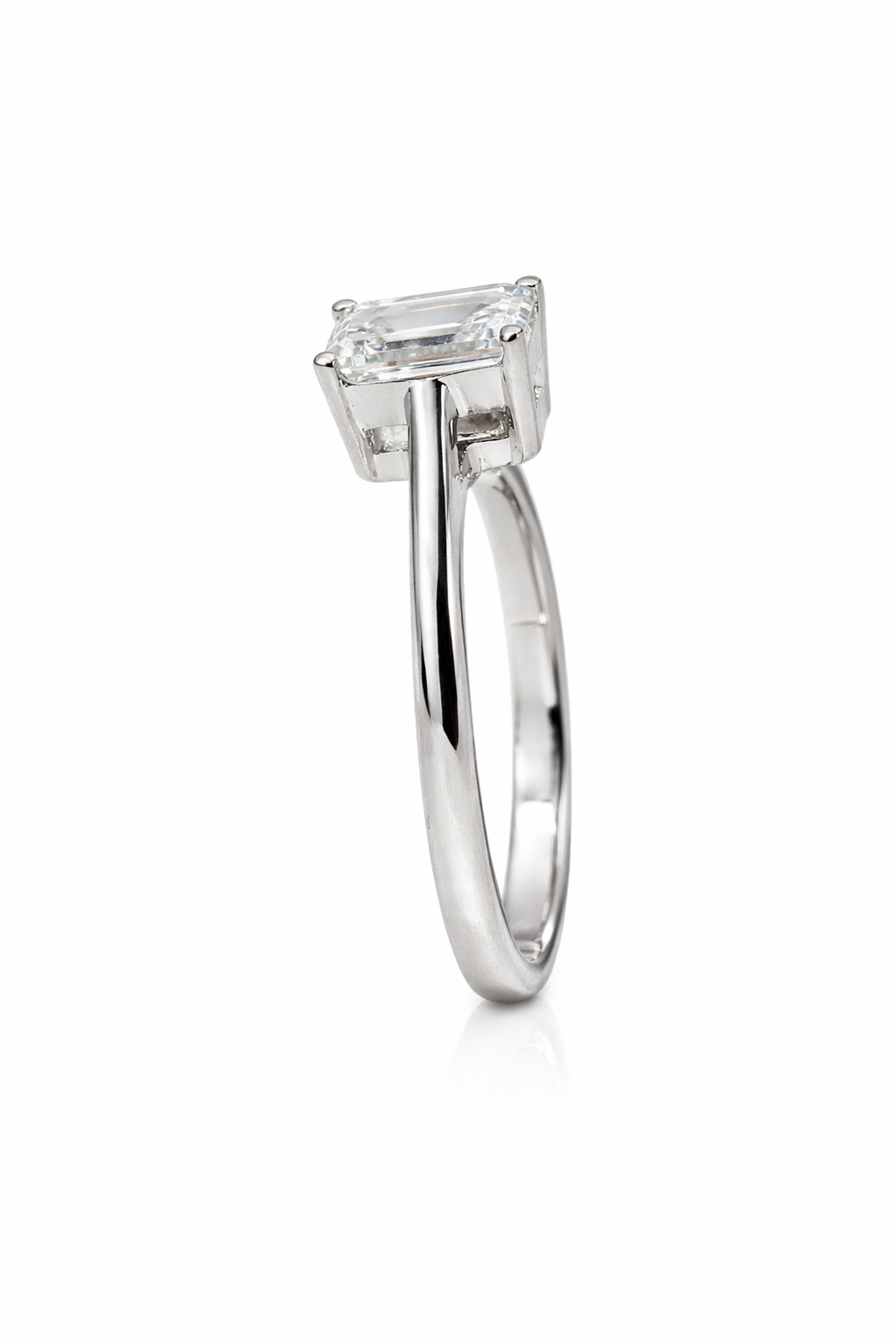 2.07 CT Emerald Lab ~ The Classic Setting