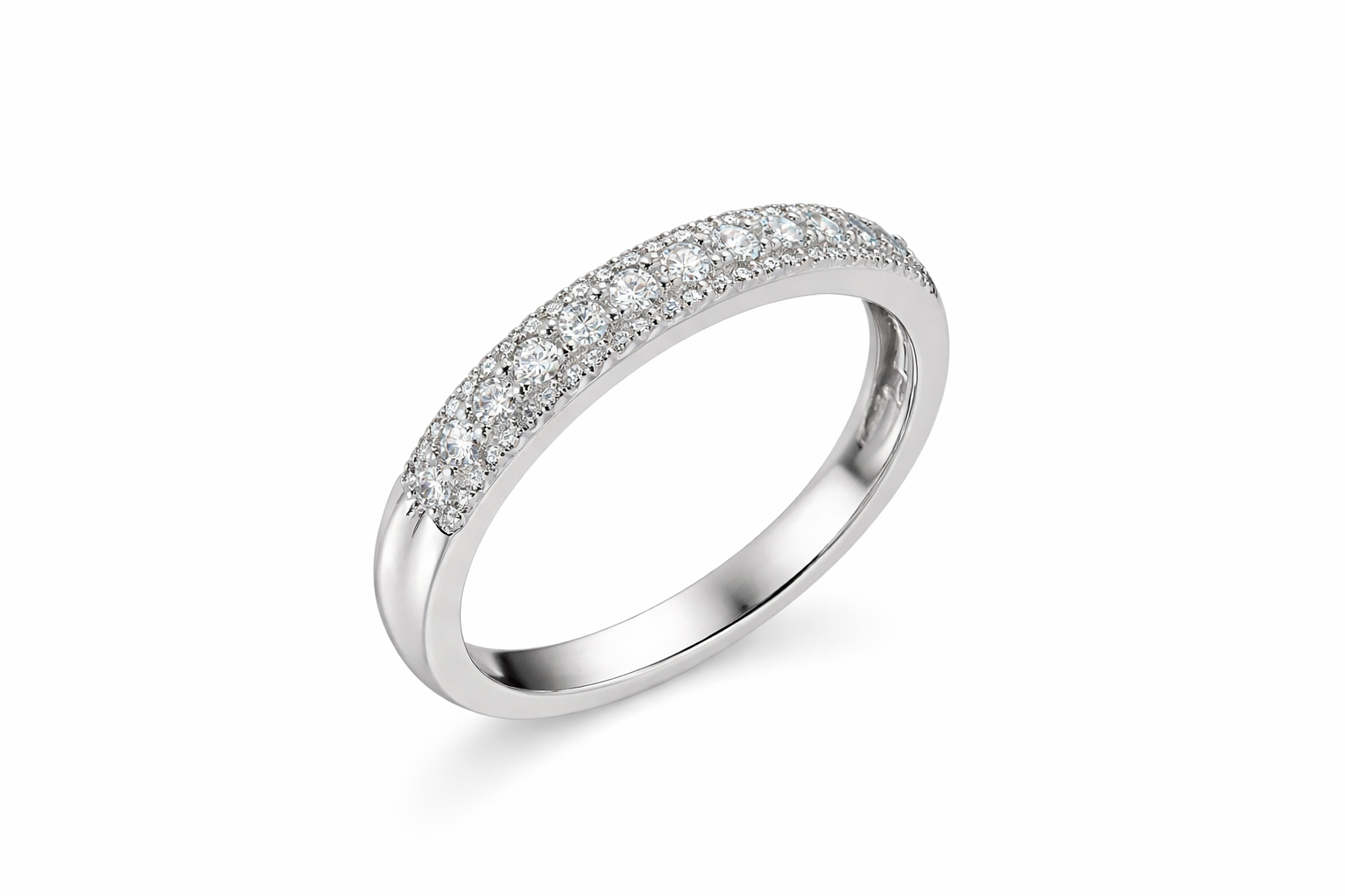 Radiance Multi-Row Diamond Band Ring