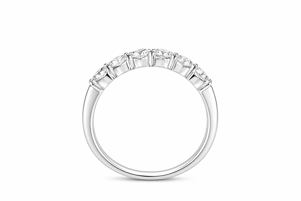 Seven-Stone Diamond Anniversary Ring