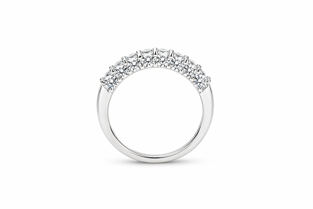 Princess Cut Diamond Eternity Band