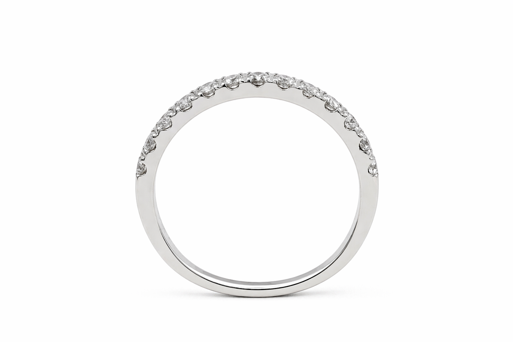 Classic Shared-Prong Diamond Eternity Band