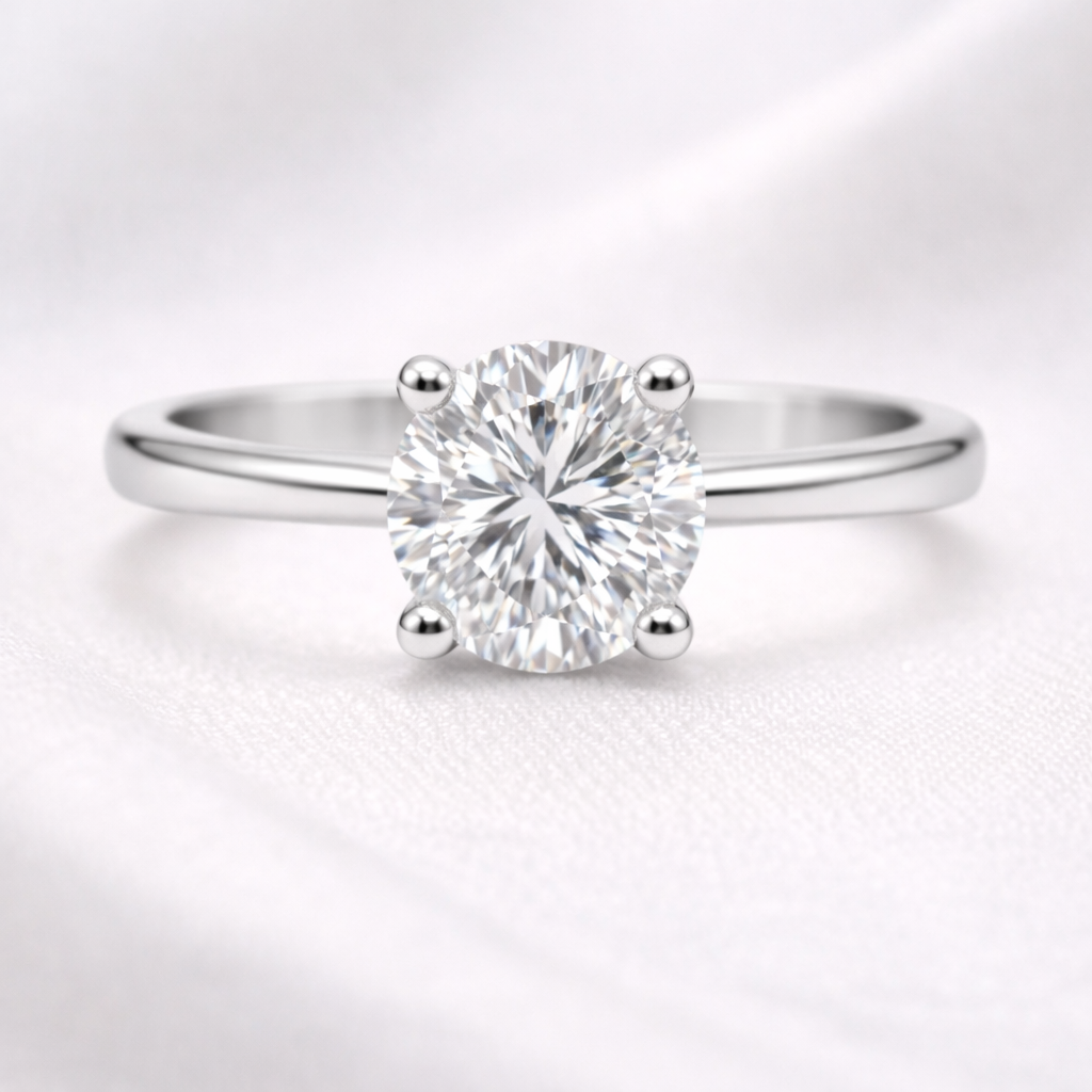 1.53 CT Oval Lab ~ The Classic Setting