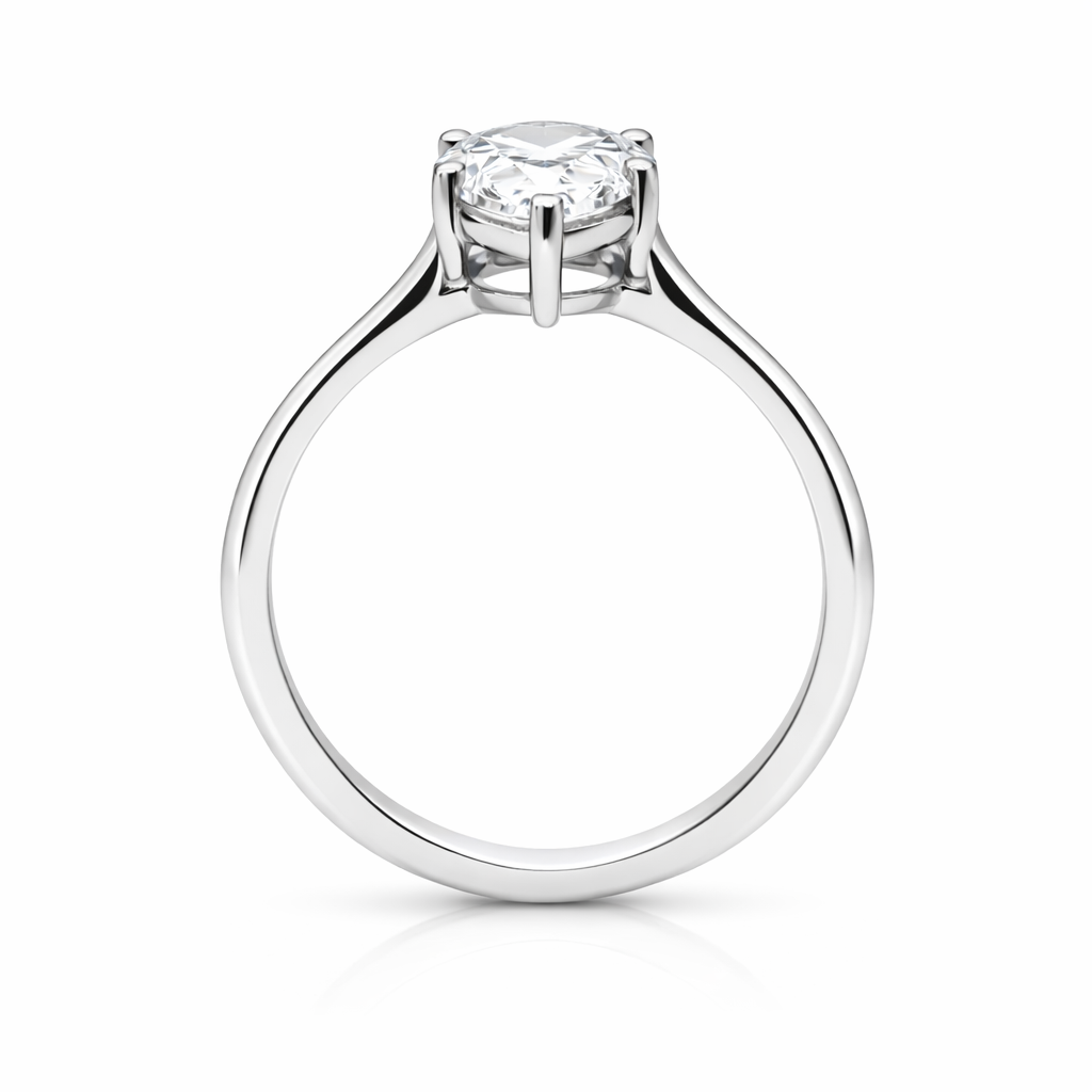 2.00 CT Pear Lab ~ The Classic Setting