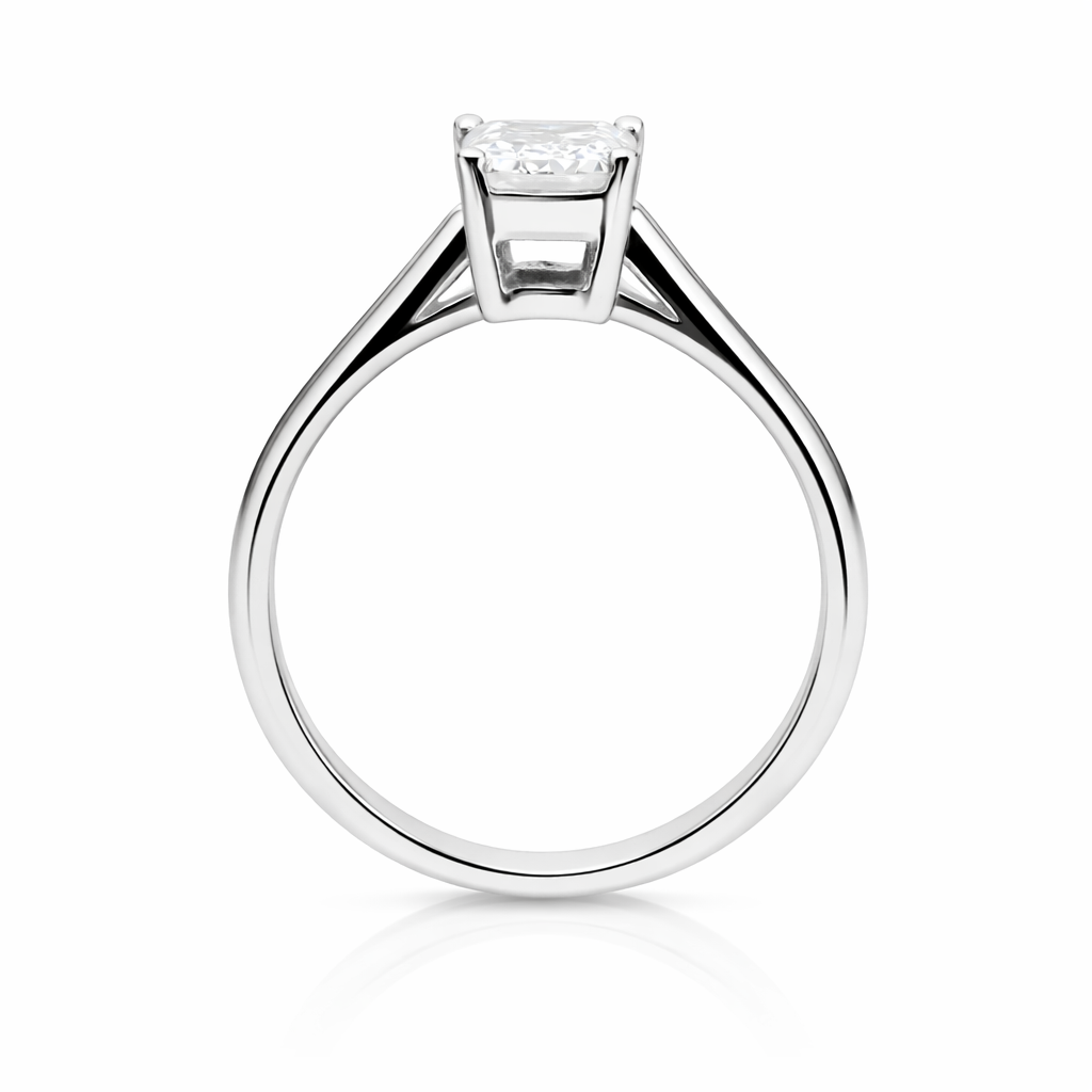 2.07 CT Emerald Lab ~ The Classic Setting