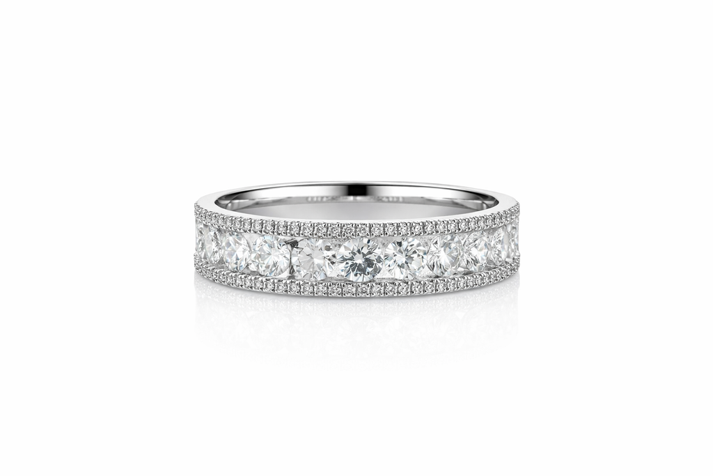 Luxe Illusion Diamond Band Ring