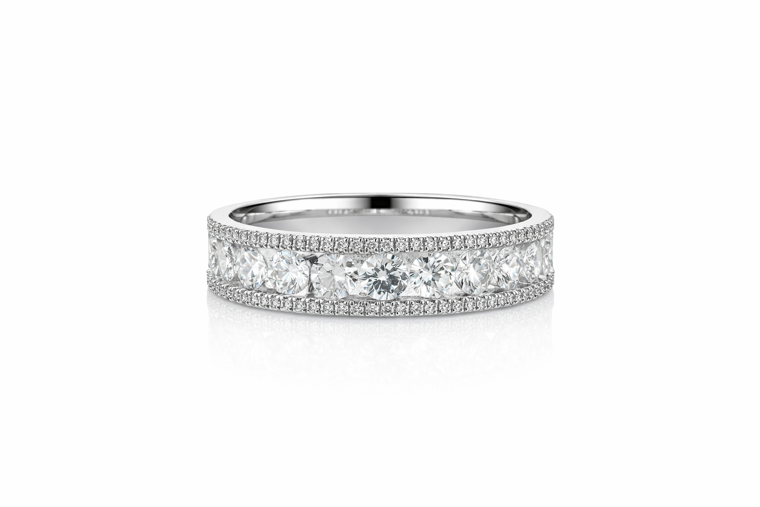 Luxe Illusion Diamond Band Ring