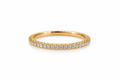 18K Yellow Gold Diamond Eternity Band