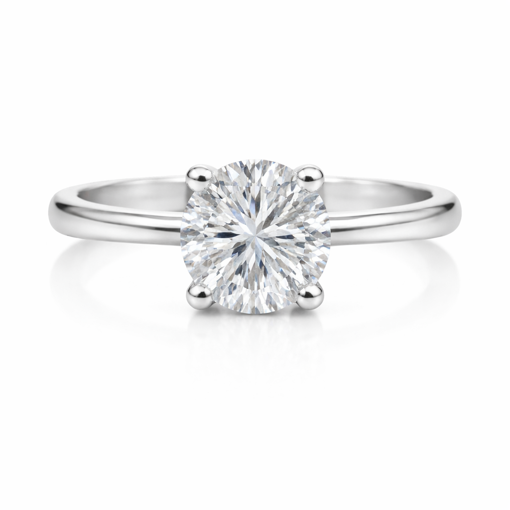 1.53 CT Oval Lab ~ The Classic Setting