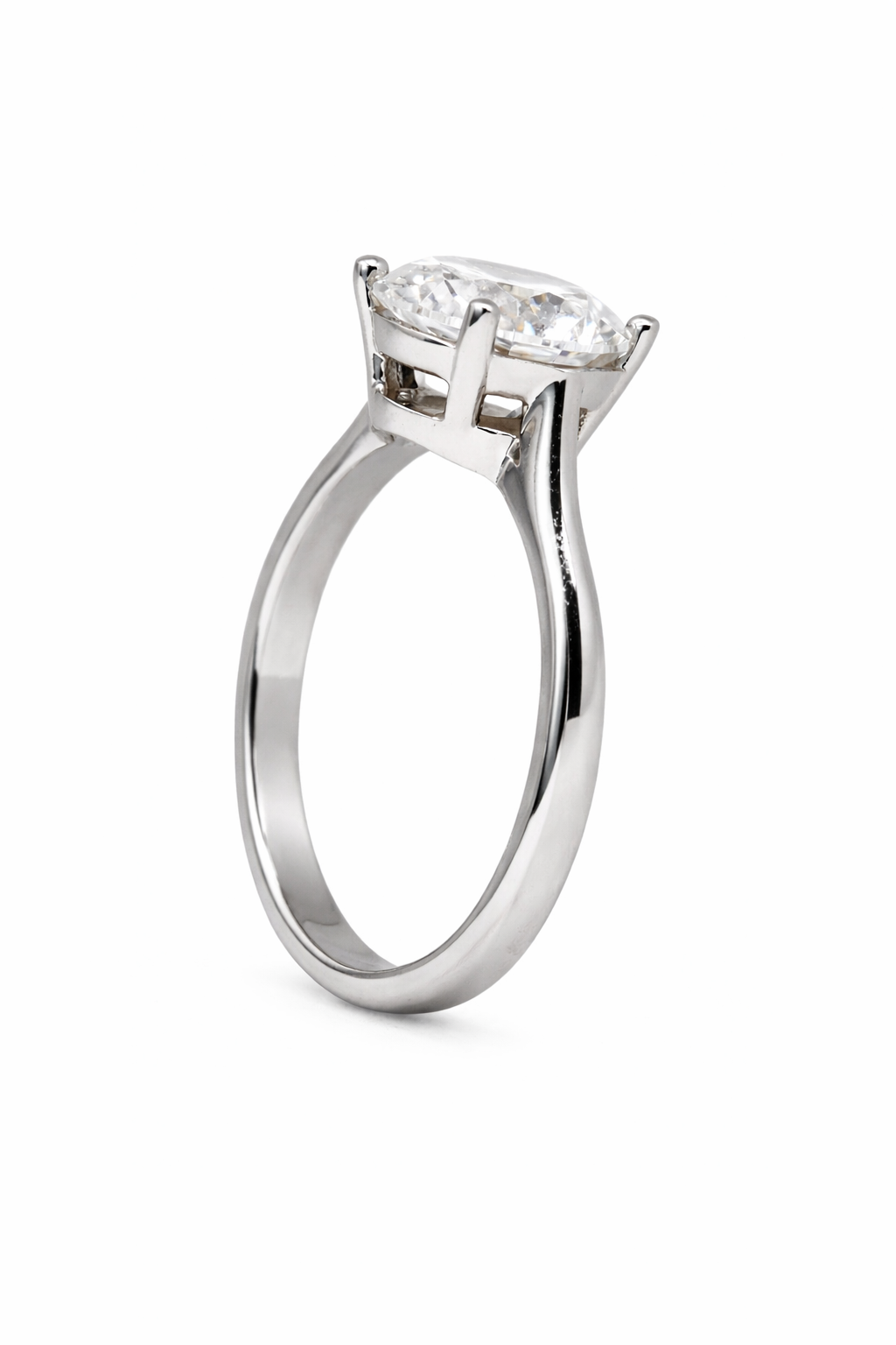 5.04 CT Round Lab ~ The Classic Setting