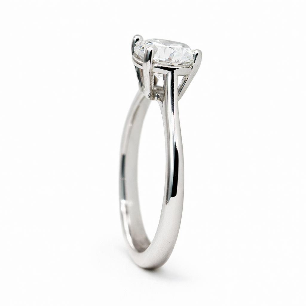 1.58 CT Round Lab ~ The Classic Setting