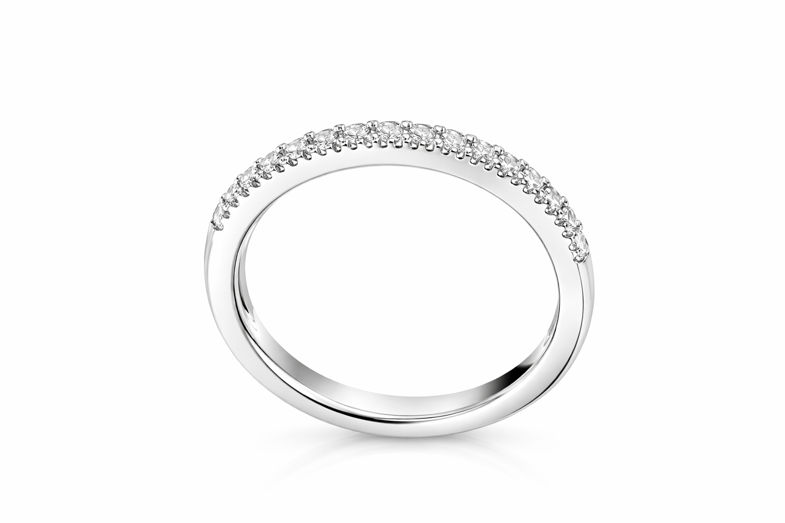 Radiance Multi-Row Diamond Band Ring
