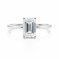 2.07 CT Emerald Lab ~ The Classic Setting