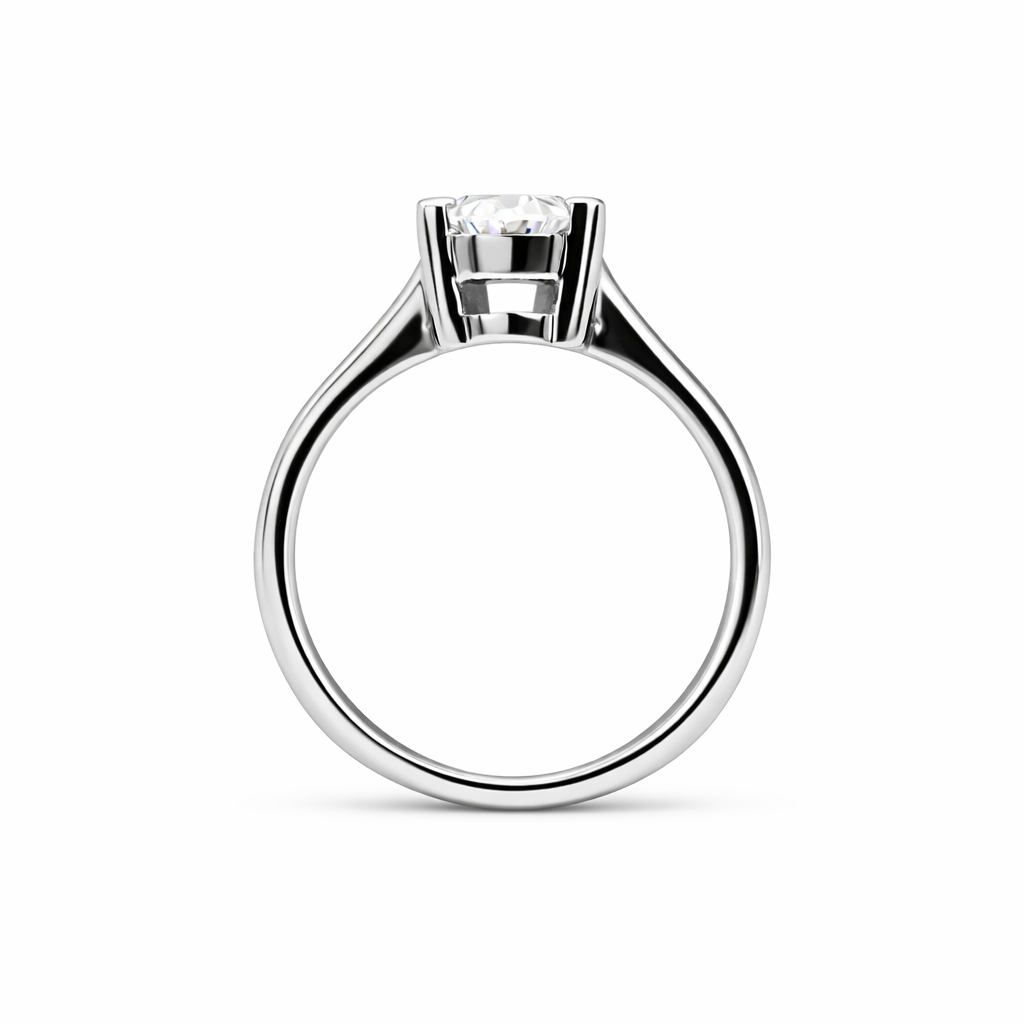 1.53 CT Oval Lab ~ The Classic Setting