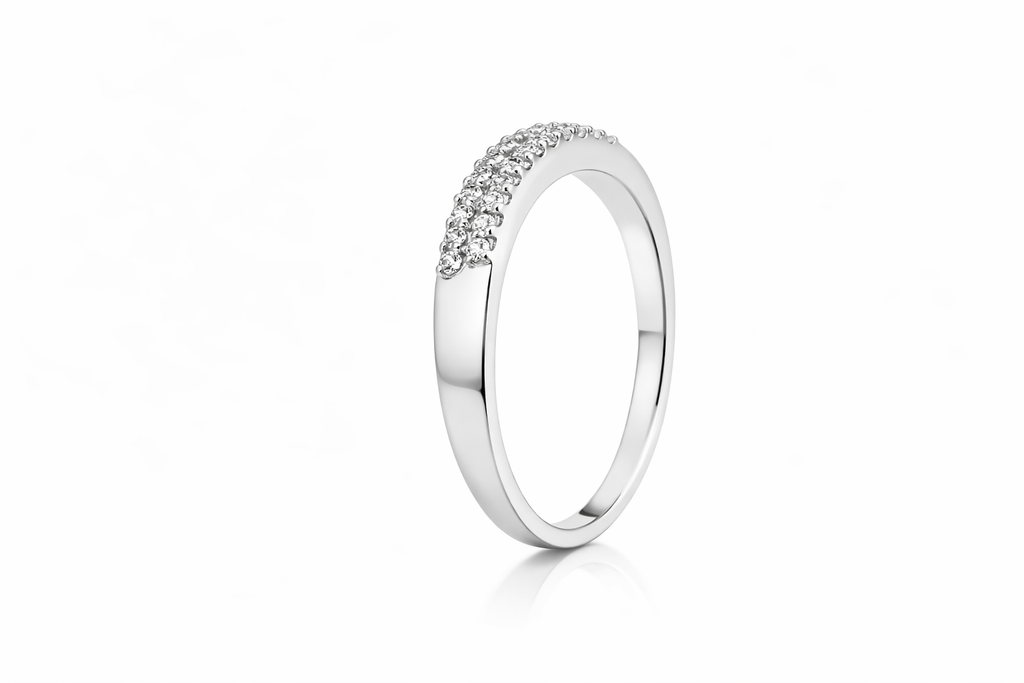 Eternelle Baguette Diamond Band Ring