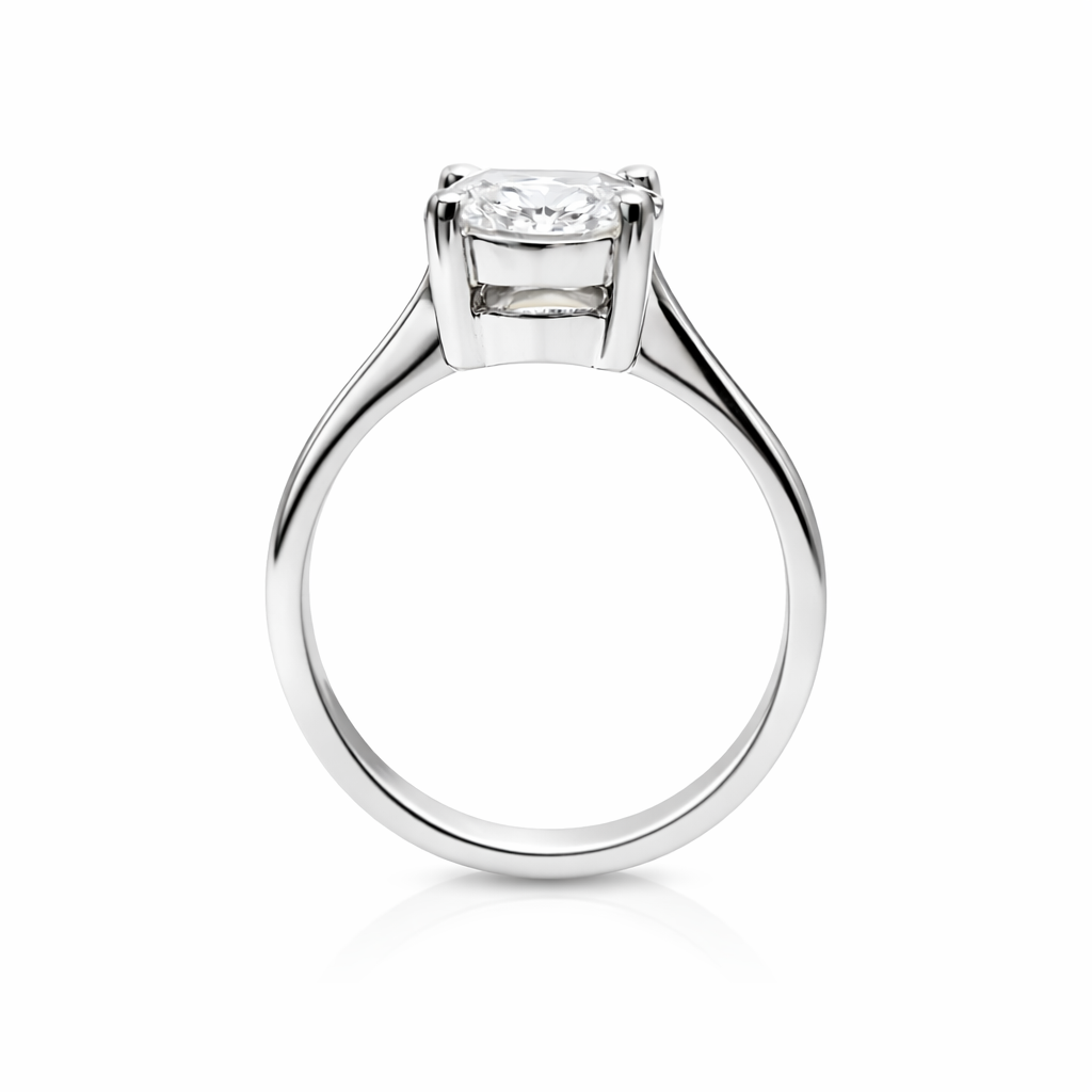 2.10 CT Oval Lab ~ The Classic Setting