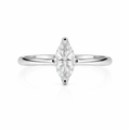 1.24 CT Marquise Lab ~ The Classic Setting