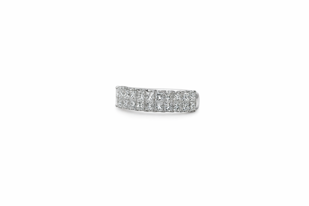 Row Diamond Pavé Band