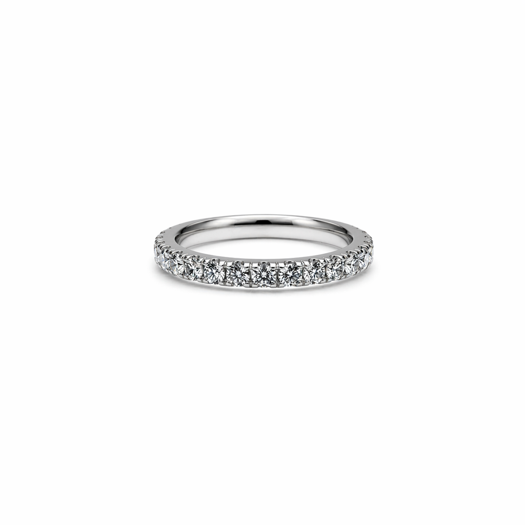 Classic Shared-Prong Diamond Eternity Band